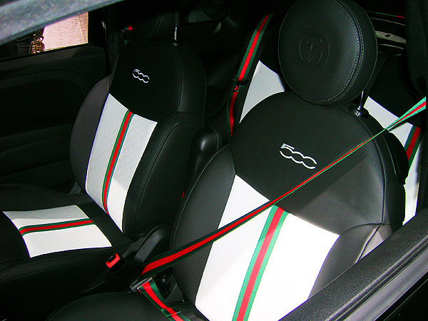 Fiat 500 Gucci Edition at 2012 New York 