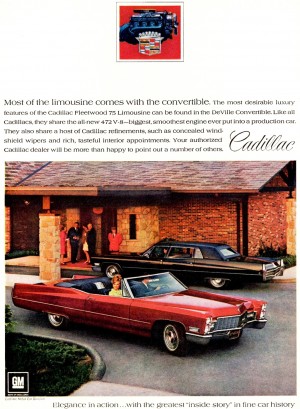 1968 Cadillac de Ville convertible ad | CLASSIC CARS TODAY ONLINE