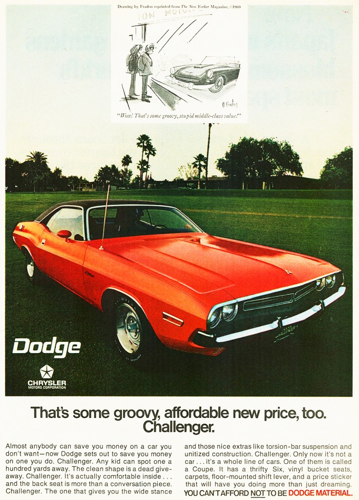 1971 Dodge Challenger ad | CLASSIC CARS TODAY ONLINE