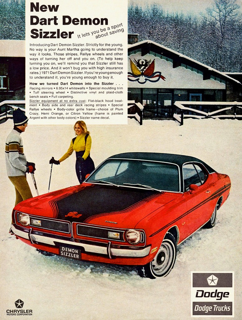 1971 Dodge Dart Demon Sizzler ad | CLASSIC CARS TODAY ONLINE