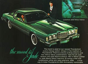 1975 Ford thunderbird jade #5
