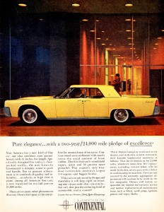 1961 Lincoln Continental ad | CLASSIC CARS TODAY ONLINE